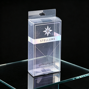 Boîte à rabat personnalisée en PVC, transparente et givrée, pliable, pour jouets électroniques, matériel, cadeaux, affichage médical, vente en gros, usine, OEM, lot - Product Image 4