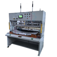 Machine de rivetage à chaud automatique pour panneaux de circuits imprimés (PCB) avec table coulissante, commande pneumatique et électronique, pour rivets à tête champignon