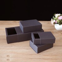 Caja de Almacenamiento para Electrónicos y Embalaje de Fundas para Teléfonos |   Caja Deslizante Kraft con Bandeja Interior Segura