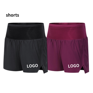 Men 5 Inches <b>Shorts</b> Double Layers 2 in 1 Gym <b>Shorts</b> Quick Dry Active Wear Gym <b>Shorts</b> Fitness Blank Fitness Jogging Bottoms - Product Image 1