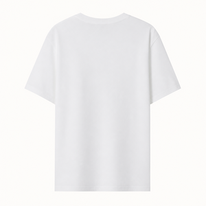 T-shirt à col rond en satin brodé avec motif Original Three Pebble Stack - Product Image 3