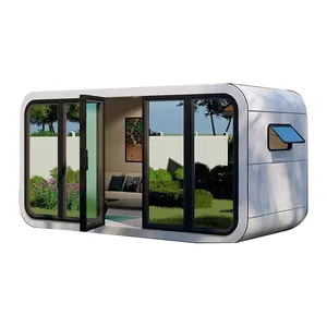 High Quality Luxury Modern Modular Apple Cabin Container House Of Bottom Price Prefab Space Capsule House