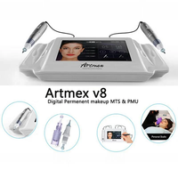 Machine de maquillage permanent numérique 3D Artmex V8 pour sourcils, eye-liner, tatouage des lèvres, traitement de la perte de cheveux, légère, écran tactile LED 7.0