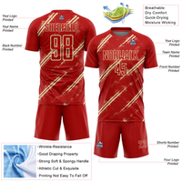 Pabrik Pakaian Olahraga Langsung - Jersey Sepak Bola & Set Tim - Bahan Ringan Cepat Kering Nylon/Kasmir Harga Grosir