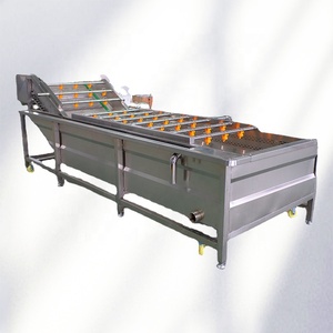 Máquina de Lavado Industrial Automática por Ultrasonidos con Burbujas de Aire para Frutas Frescas, Verduras de Hoja, Cúrcuma, Motor en Estado Nuevo - Product Image 2