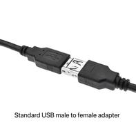 Câble de charge et de données USB 3-en-1, mâle vers femelle, rallonge, tressé, blindé, PVC, 3A, charge rapide, téléphone portable