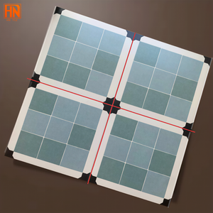 Carreaux de céramique mats antidérapants 400x400mm, gaufrés, modernes, pour murs et sols de salles, écoles, hôtels, villas, bureaux, hôpitaux, épaisseur 8mm - Product Image 1