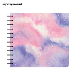 Sản Phẩm Skywing Chất Lượng Hàng Đầu 136 Trang B5 Pink Star Rover Máy Tính Xách Tay Xoắn Ốc Thiết Kế Đẹp Độc Đáo Với Giấy Cai Trị Đại Học Cho Trường Học - Product Image 5