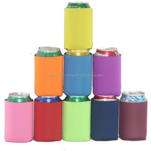 Standard 330 ml Neoprene Blank Beer Coolies Bag Multicolor Custom Drink Beverage Cooler Holder