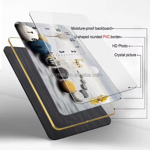 Piezas de Arte Moderno FLOR moda creativa decoración de pared pintura dormitorio <span class=keywords><strong>reloj</strong></span> entrada <span class=keywords><strong>restaurante</strong></span> Comprar Relojes de pared para <span class=keywords><strong>casa</strong></span> - Product Image 3