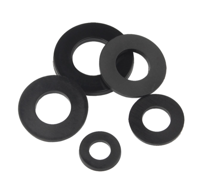 20/50/100/500 шт. нейлоновая шайба с резьбой M3, M4, M5, M6, M8, M10, M12, пластиковые уплотнители, прокладка с плоским изоляционным покрытием, прокладка с плоским круглым уплотнительным кольцом