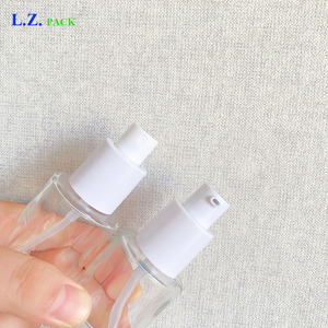 LZ Pack 20ml 30ml 40ml 50ml 60ml 80ml <strong>100ml</strong> 120ml White Lid Body Glass Lotion <strong>Bottle</strong> Packaging Custom Logo Oil <strong>Spray</strong> <strong>Bottle</strong> - Product Image 2