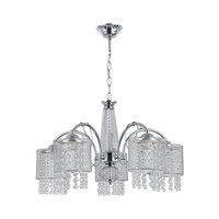 Meilleur prix Art Design modèles maison décorative E27 moderne suspendu lustre en cristal clair lumière