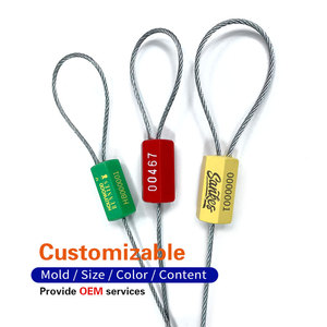 Уплотнение контейнера кабель безопасности уплотнение кабель стальной кабель безопасности уплотнение - Product Image 6