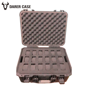 DPC068 <strong>Waterproof</strong> Shockproof Plastic Tool <strong>Storage</strong> case Plastic Protective case 30 Slot Watch <strong>Box</strong> 405*330*175mm - Product Image 2