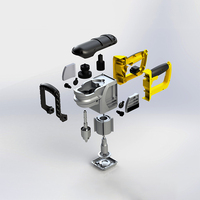 Service d'impression 3D en acier inoxydable/alliage d'aluminium SLM pour le prototypage rapide avec une tolérance de 0,1 mm pour l'usinage