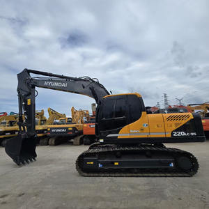 Excavatrice sur chenilles d'origine de marque coréenne Hyundai 220LC-9S 22 TONNES avec composants de base à vendre - Product Image 4