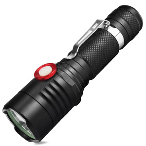 Mini lampe de poche LED rechargeable, Portable, batterie 18650, en alliage d'aluminium, lampe portative d'extérieur, T9661 - Product Image 3