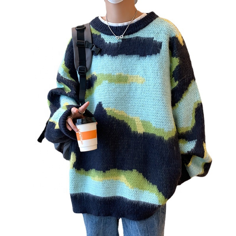 JL-92907 Custom hip hop plus size christmas jumpers unisex christmas jumpers christmas sweaters oversized sweater men