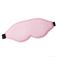 Masque de sommeil 3D en peluche, occultant la lumière, en Lycra et soie glacée, idéal pour les voyages et la sieste (vente en gros)
