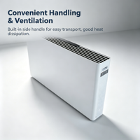 Unité de ventilation à effet de vapeur ultra-mince KAILONG, type apparent, hydronique, FCU, aspect moderne pour la climatisation des chambres d'hôtel