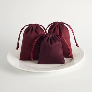 Pochette d'emballage en velours avec cordon de serrage 5x7cm pour bijoux et accessoires, prête à l'emploi, vente en gros, prix abordable, du fabricant chinois CSMD - Product Image 3