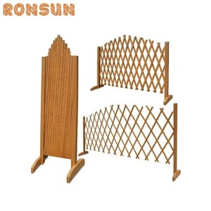 Treillis autoportant extensible en bois, panneaux de clôture rétractables en bois pour plantes grimpantes et roses - Product Image 2