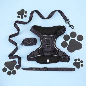 Arnés para Perro Antitirones, Acolchado Suave, Ajustable, Diseño de Lujo, Correa y Arnés Tácticos para Perro, Logotipo Personalizado, Accesorios para Mascotas - Product Image 2