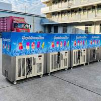 Automatische Fruit 12000 Lolly Rotatie Commerciële Volledig Automatische Elektrische IJslollyvormer IJslollymachine