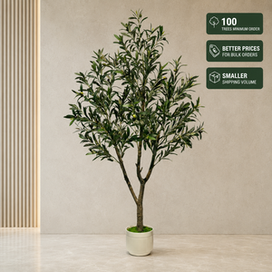Amazon – Arbres artificiels <span class=keywords><strong>d</strong></span>'<span class=keywords><strong>olivier</strong></span> <span class=keywords><strong>d</strong></span>étachables de 1,5 m, tailles réduites, emballage économique, frais de livraison réduits, réductions sur les commandes, plantes et arbres artificiels, fausses plantes - Product Image 1