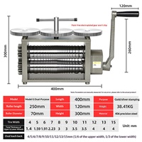 Presse manuelle pour le pressage de fils en or, argent, cuivre, pour la fabrication de fils carrés et le sertissage de lignes DIY
