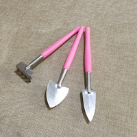 DD3221 outils de jardinage fournitures pique en plastique à main repiquage râteau jouet Mini 3 pièces pelle outils de plantation de légumes