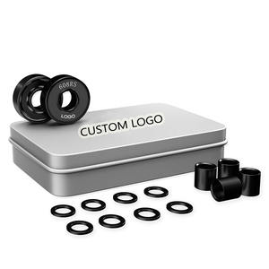 ลูกปืนเซรามิกคุณภาพสูง 608 ขนาด 8x22x7 มม. บรรจุภัณฑ์โลโก้แบบกำหนดเอง ลูกปืนไฮบริดร่องลึกสำหรับสเก็ตบอร์ดระดับมืออาชีพ - Product Image 2