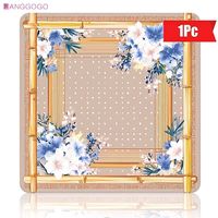 Tapis de Mahjong Américain en Néoprène Personnalisés, Supportant Divers Motifs Thématiques Personnalisés, Antidérapants, Lavables, Portables, pour Table de Jeu