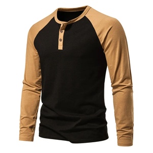 Camiseta de Manga Larga para Hombre, Corte Ajustado, Cuello Redondo, Manga Raglán, Color Personalizado, Antiarrugas, Secado Rápido, Tejido de Poliéster Transpirable - Product Image 6