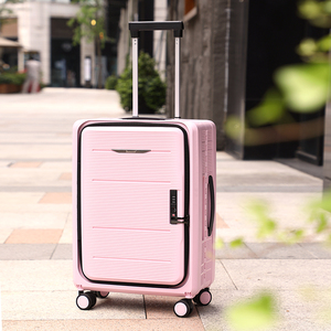 20 24 Inch PP Có Thể Gập Lại Spinner Bánh Vali Phong Cách Phổ Biến Tay Mang Theo Xe Đẩy Hành Lý Chất Lượng Cao Tsa Khóa Trọng Lượng Nhẹ - Product Image 5