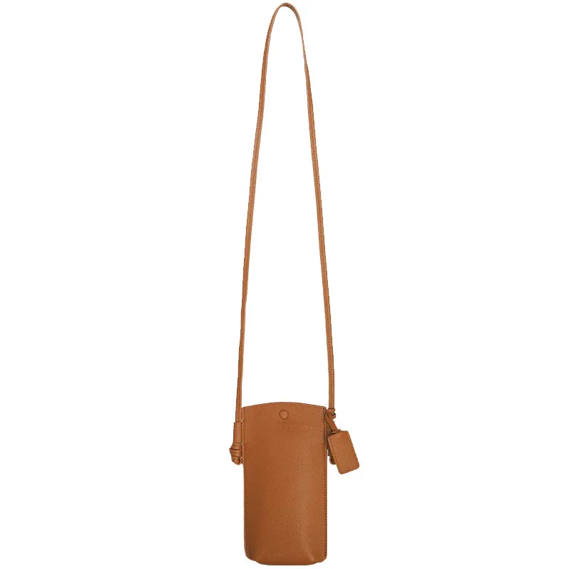 डिजाइनर मल्टीफंक्शन फोन स्लिंग बैग न्यूनतम वेगन लेदर क्रॉसबॉडी महिला वाटरप्रूफ फोन बैग