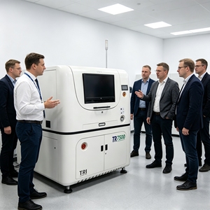 Machine d'inspection optique d'occasion TRI TR7500 3CCD pour le contrôle de la soudure post-reflow des PCBA - Product Image 2