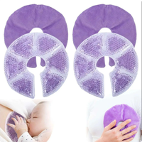 Coussinets de gel d'allaitement réutilisables de vente chaude Compresse chaude et froide pour le corps facile pour la maman post-partum pour soulager la douleur mammaire