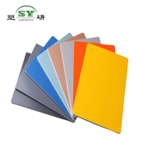 Usine Offre Spéciale pmma/abs feuille composite gravure marque double couche acrylique plaque abs
