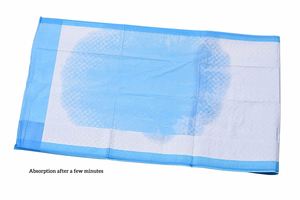 Tapis d'entraînement jetable haut de gamme pour chiots, coussinets en tissu super absorbants SAP, étanches IP67, certifiés CE, style personnalisé et tendance - Product Image 5
