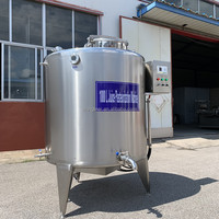 Pasteurisateur commercial 1000L en acier inoxydable 304 de qualité alimentaire, cuve de fermentation pour yaourt, jus et lait