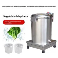 Nieuwe SUYUAN Automatische 220V RVS Centrifugaal Droger voor Wortelgroenten Ontwateringsmachine voor Thuis, Hotels en Restaurants
