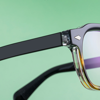 Lunettes de soleil photochromiques UV400 Partagas, style rétro, avec logo personnalisé, branches souples carrées, pour femmes et hommes