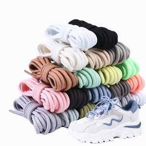 Yrunfeety Lacets ronds 5MM 100-140CM Lacets de chaussures à corde pour baskets <span class=keywords><strong>Yeezy</strong></span> Lacets de remplacement 20 couleurs - Product Image 5