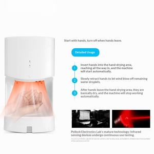Secador <span class=keywords><strong>de</strong></span> Manos Automático Inteligente <span class=keywords><strong>de</strong></span> Alta Velocidad para Baño, Secador <span class=keywords><strong>de</strong></span> Manos con Sensor <span class=keywords><strong>de</strong></span> Inducción, Igual que el <span class=keywords><strong>de</strong></span> KFC, <span class=keywords><strong>Seguro</strong></span> Nacional Común - Product Image 1