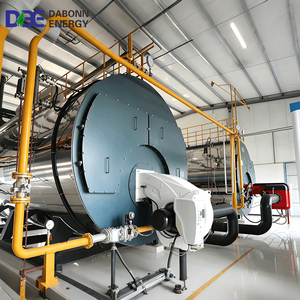 Chaudières à <span class=keywords><strong>gaz</strong></span> industrielles automatiques en gros d'usine, 20 tonnes/heure, <span class=keywords><strong>chaudière</strong></span> à vapeur à haute efficacité au diesel, de la meilleure qualité - Product Image 1