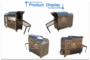 <span class=keywords><strong>Machine</strong></span> de torréfaction d'arachides avec tamis <span class=keywords><strong>à</strong></span> mailles, graines de citrouille, sésame, <span class=keywords><strong>grain</strong></span> d'orge, torréfacteur, lot, équipement de torréfaction de noix - Product Image 3