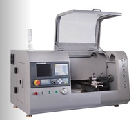 Cnc210 Horizontale Cnc Mini Metalen Draaibank Machine Tool Torno Light Duty Cnc Draaibank