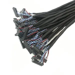 Kabel Lvds Kustom 30 Pin ke 20 Pin Kabel Panel Layar Lcd Wiring Harness - Product Image 2